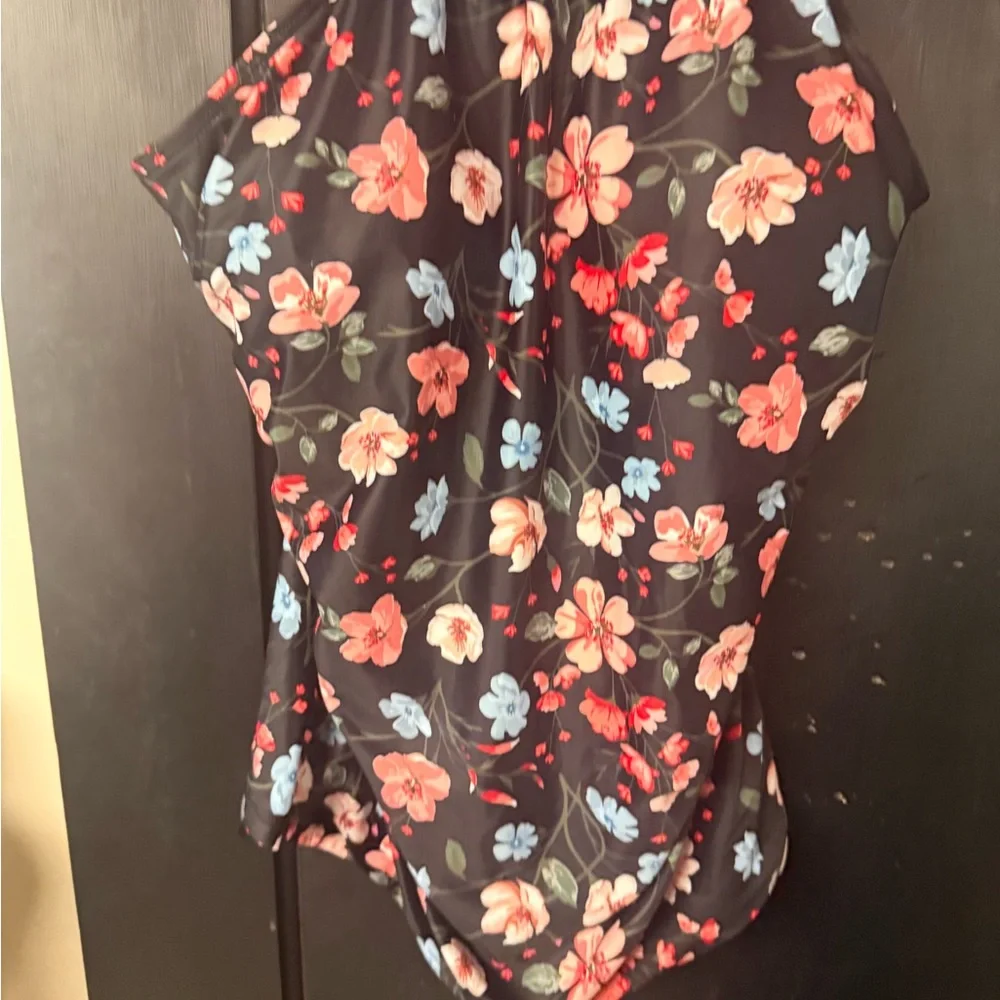 Black Polyester Top